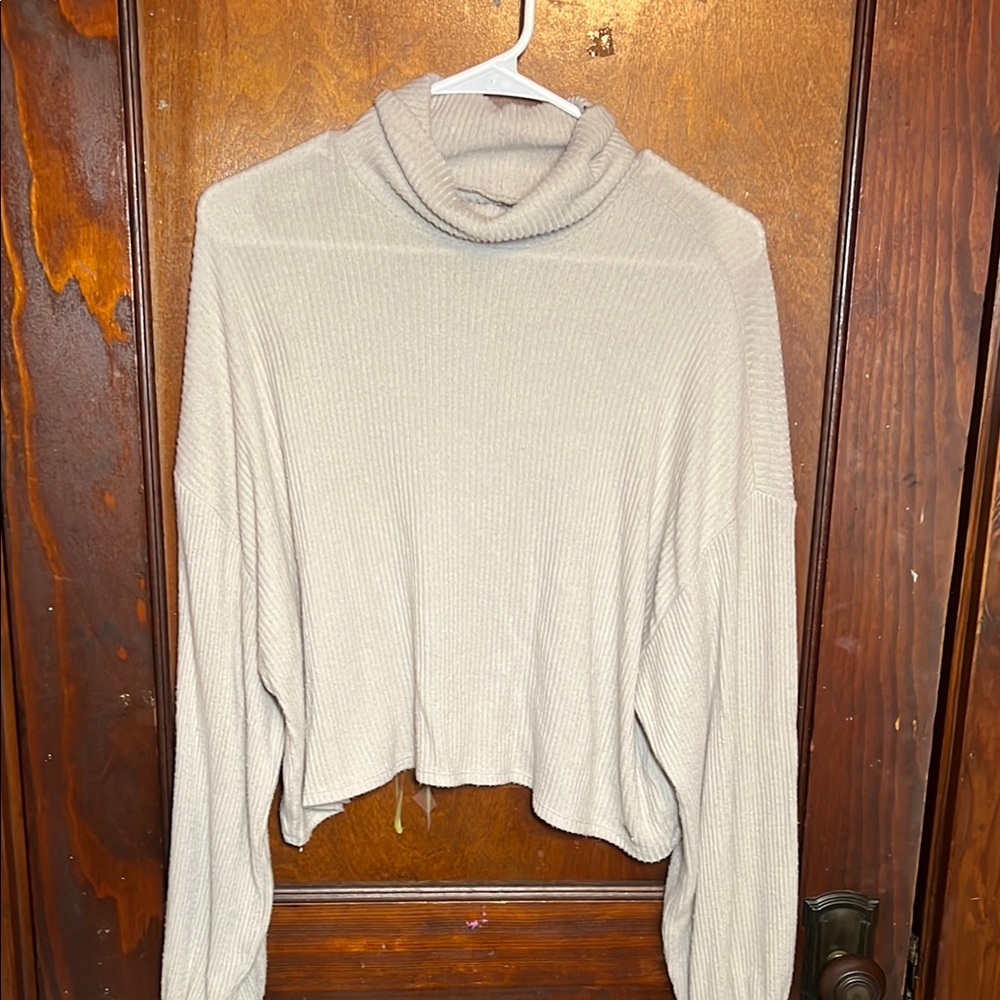 Cozy Cream Turtleneck Sweater